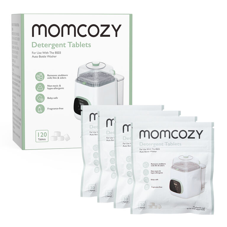 Momcozy 120 Tablets For Baby Bottle Washer